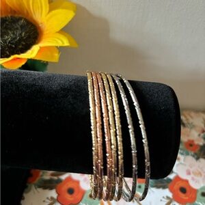 🌺 semanario 3 tonos oro laminado